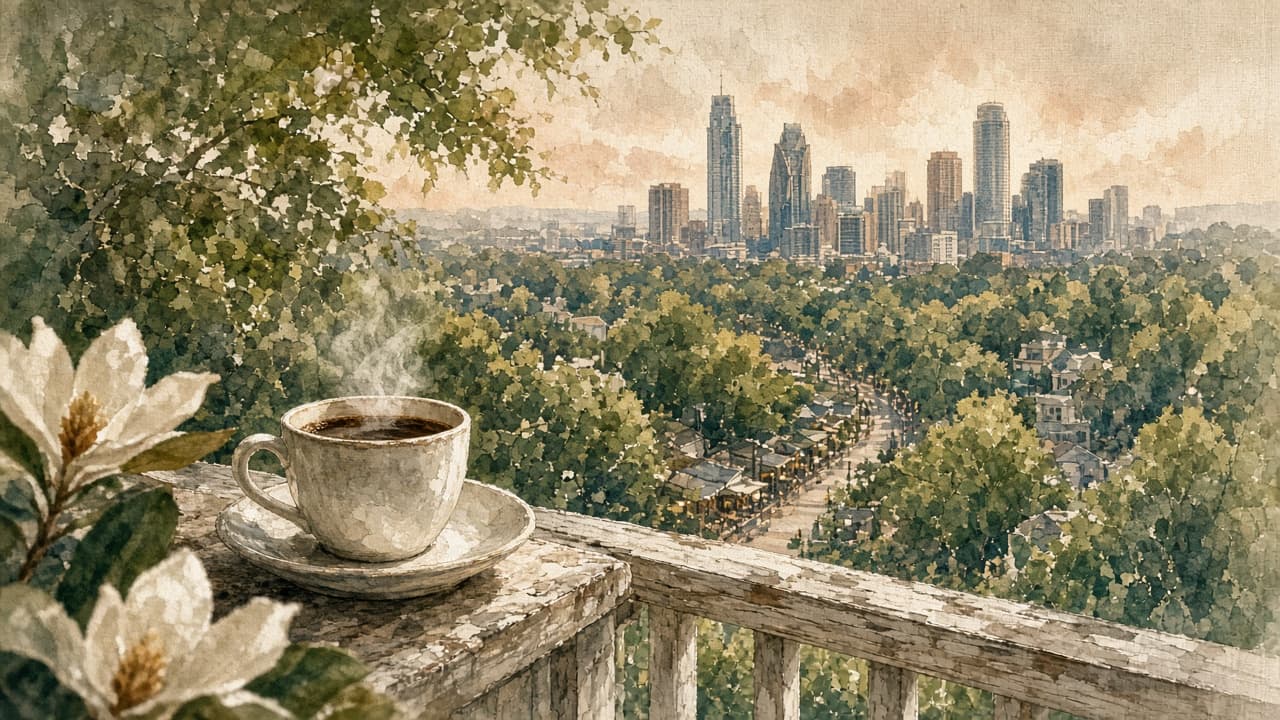 Atlanta, GA cafe scene