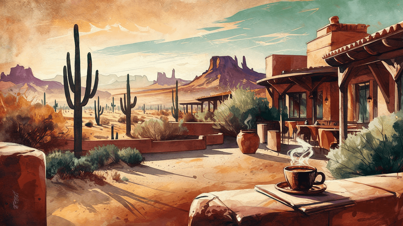 Phoenix, AZ cafe scene