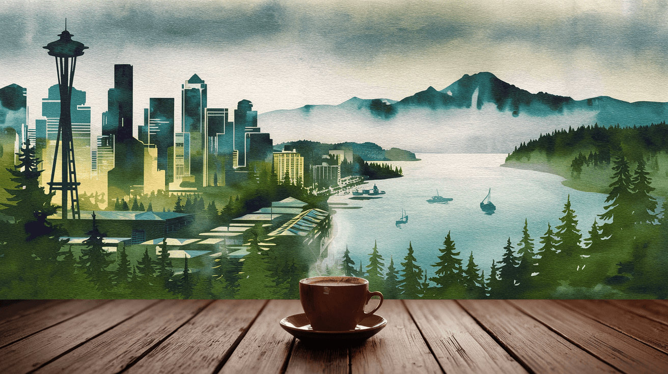 Seattle, WA cafe scene